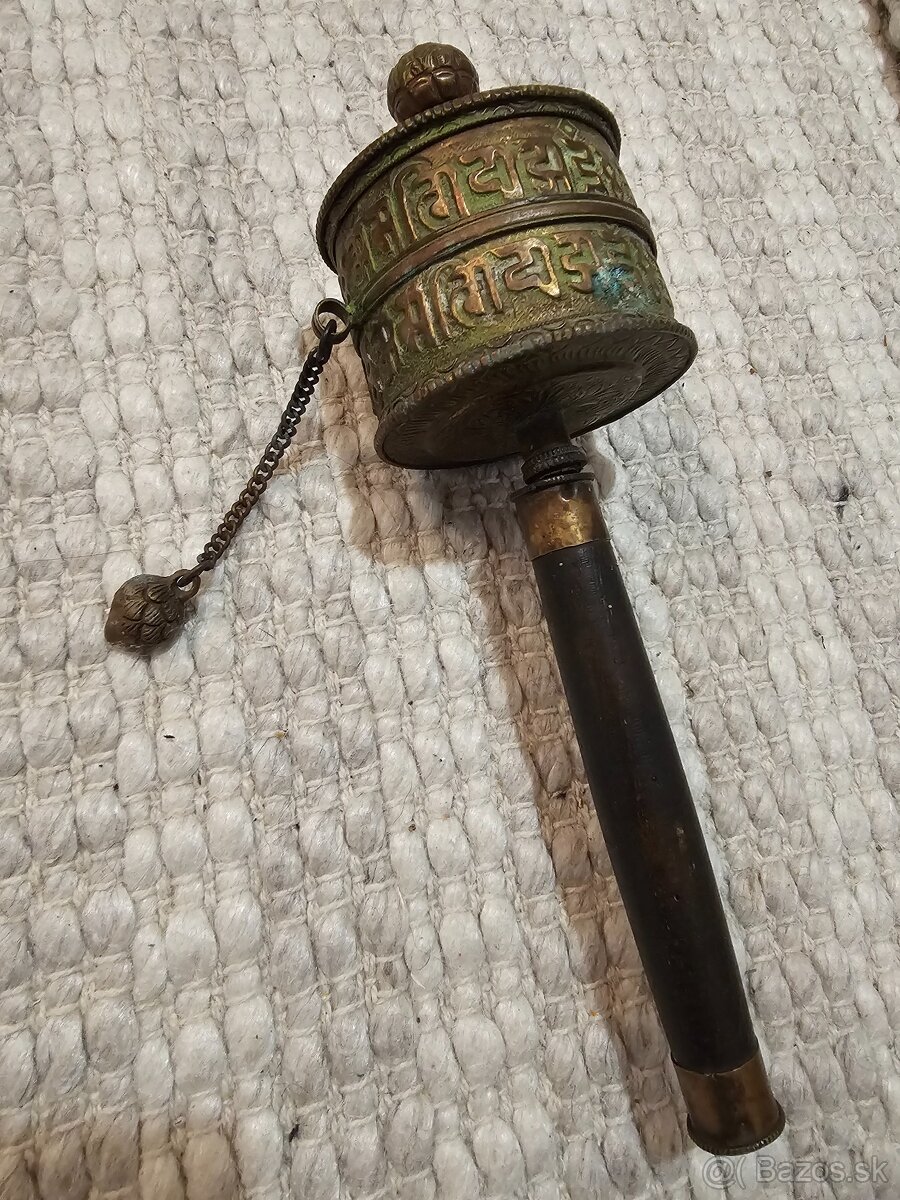 Kovová socha Shiva (Šiva, Natarádža, Nataraja). Výška 24cm. - 4