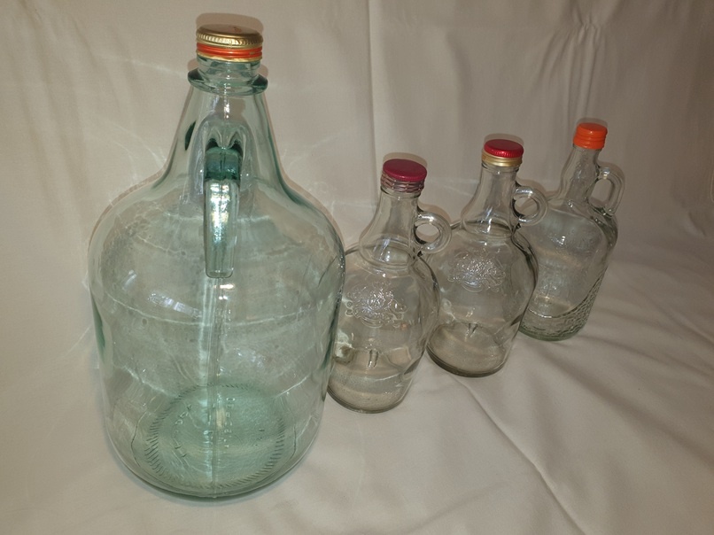 DEMIŽÓN SKLENENÝ 1L a 5L - 4