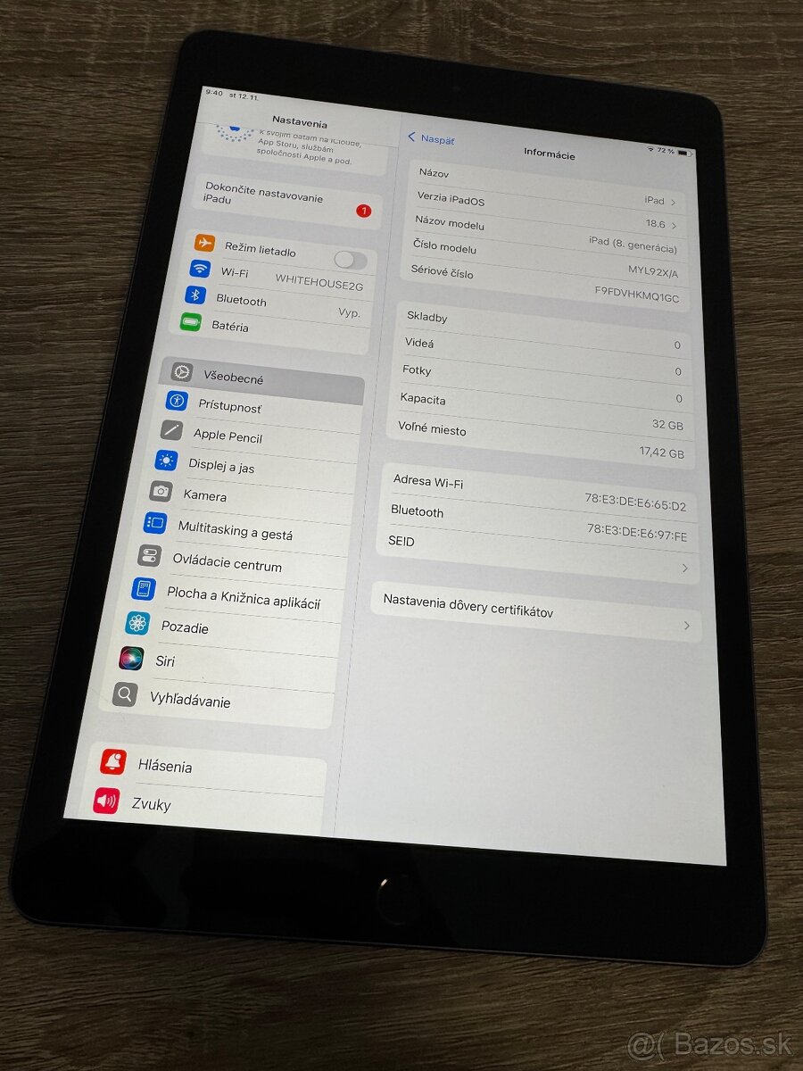 Apple iPad 8.Gen 10.2”32gb Wifi Spacegray - 4