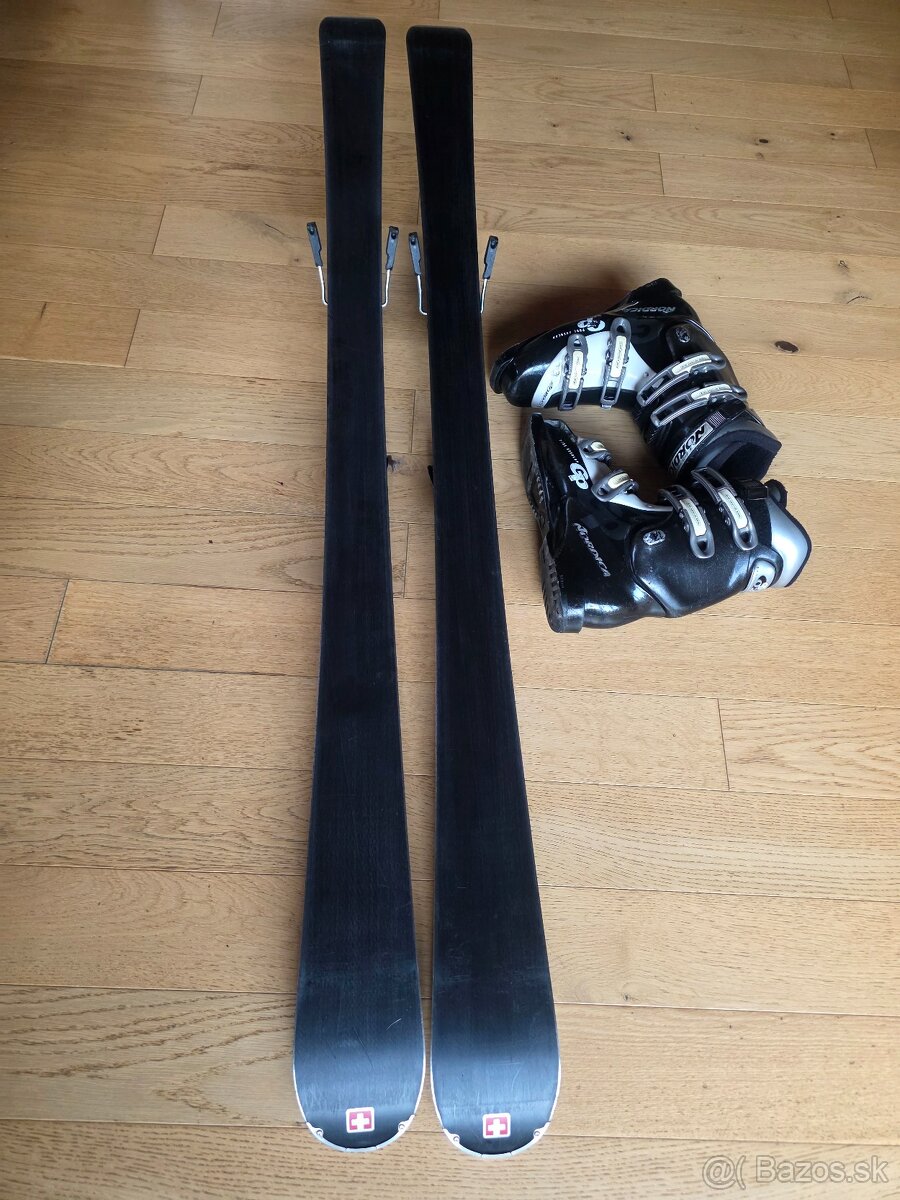 Lyže STOCKLI 152cm + lyžiarky Nordica - 4