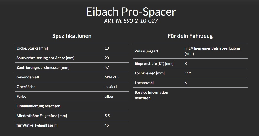 Rozširovacie podložky VW, Audi, Škoda, Seat a iné - 4