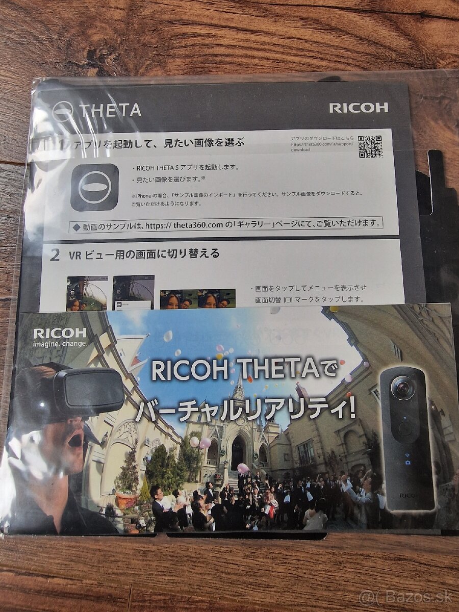 Ricoh Theta okuliare virtuálna realita - 4
