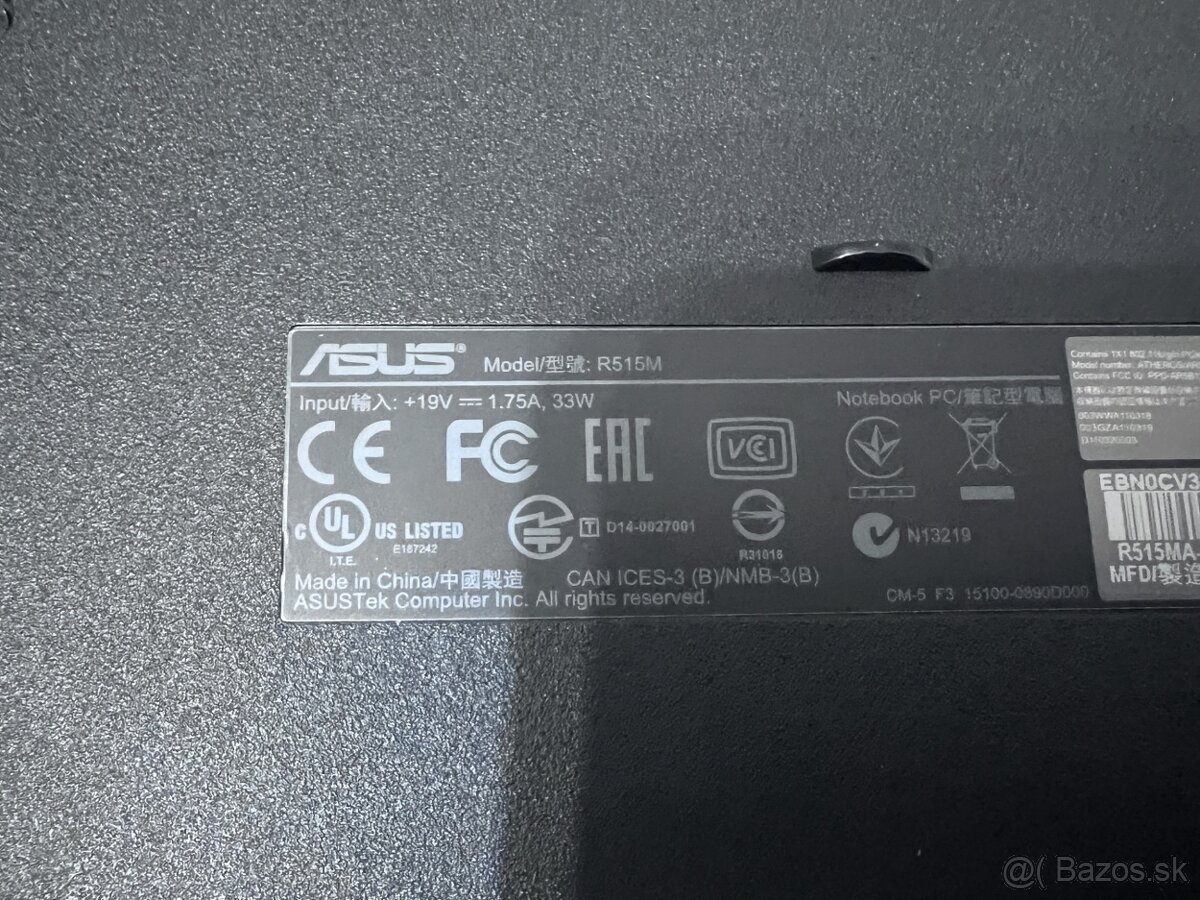 Notebook Asus Vivobook - 4