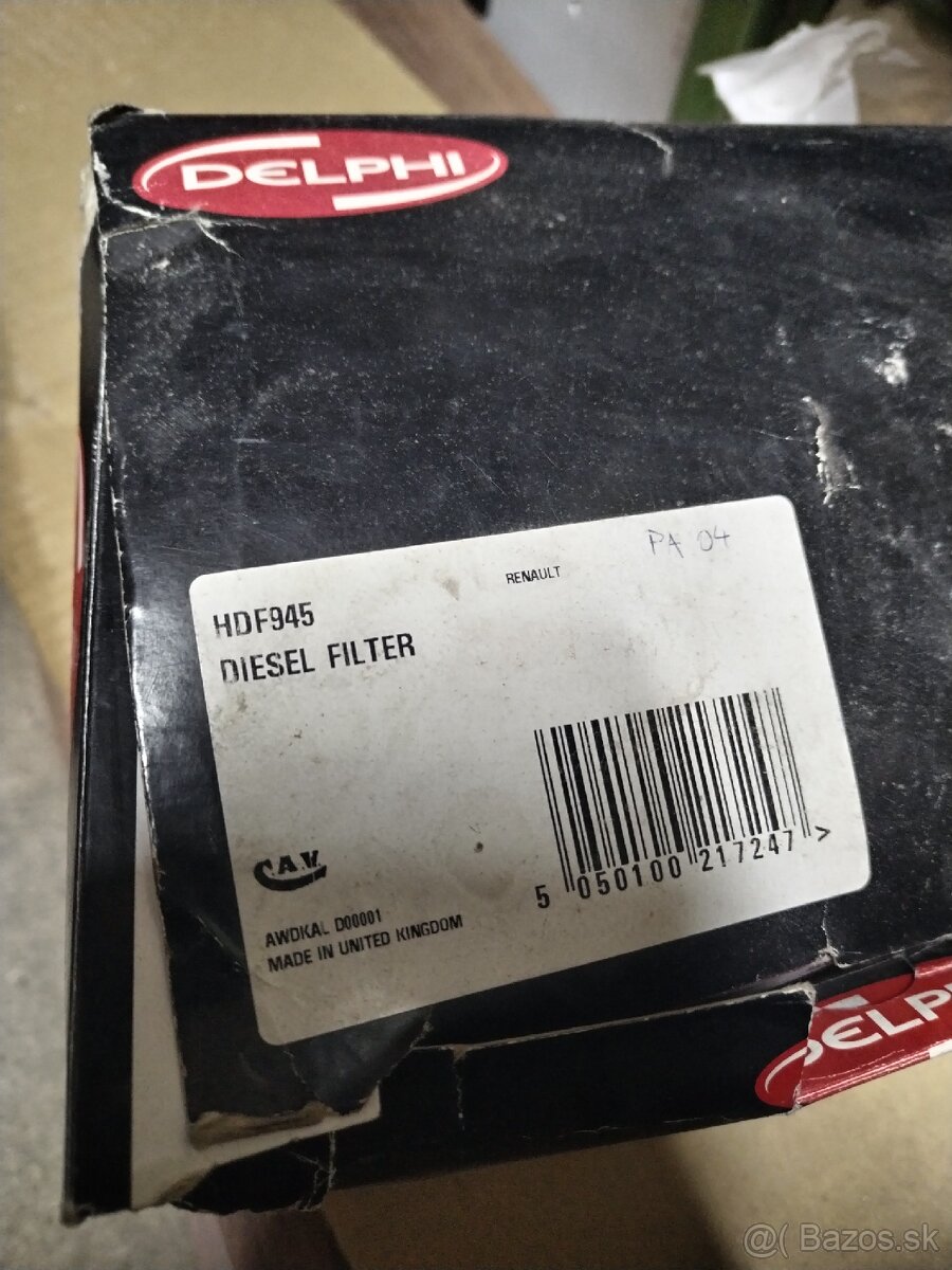 Nový palivový filter Renaul Clio - 4