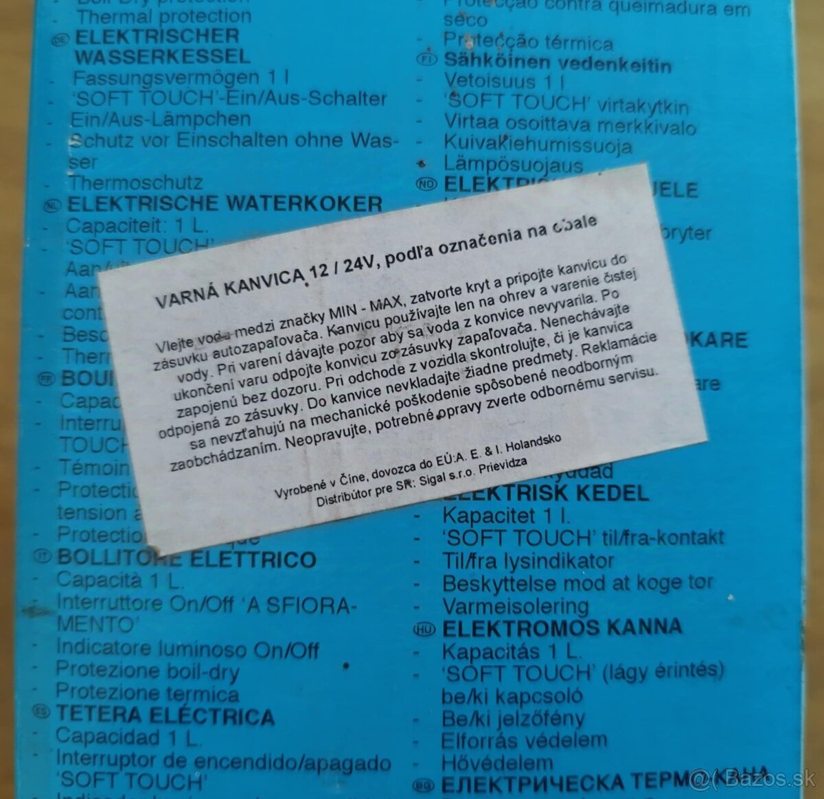 Rýchlovarná kanvica do auta - 4