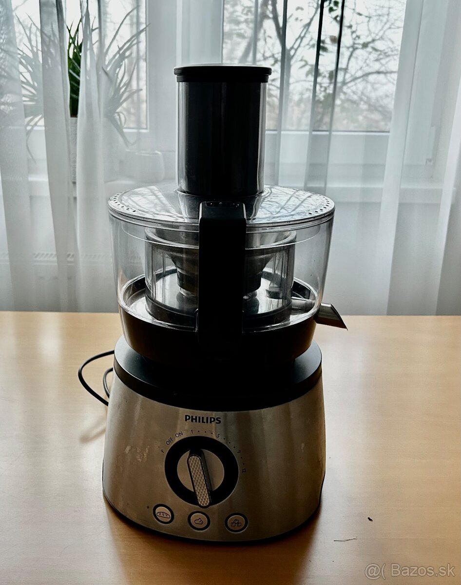 Multifunkčný kuchynský robot Philips HR7778/00 strieborný - 4