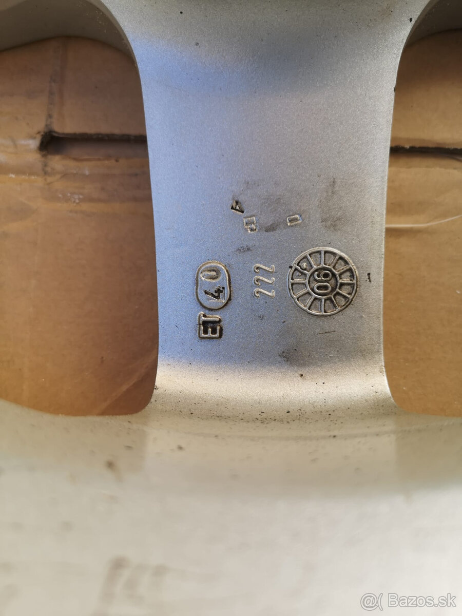 Predám ALU disky 6,5Jx16H2, 5x112, ET40 - 4