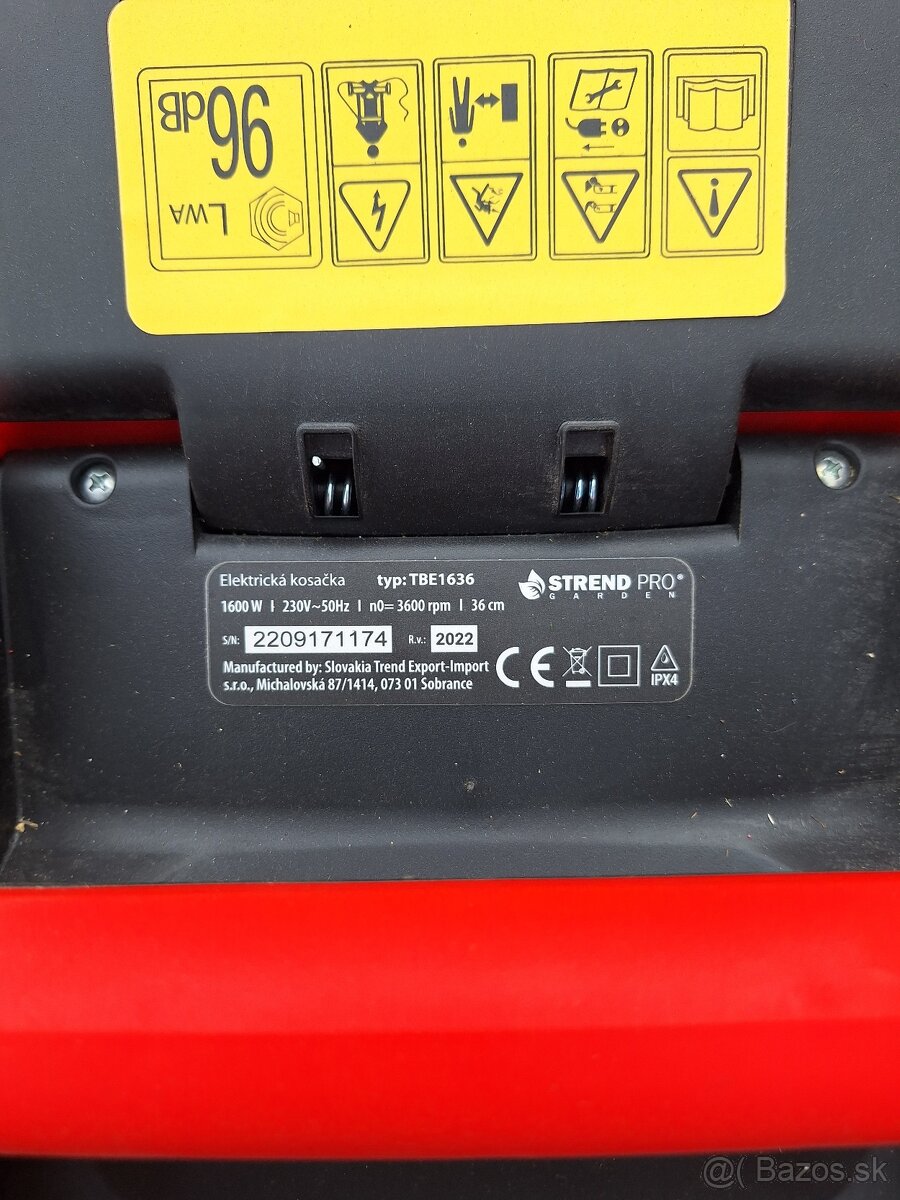 Elektrická kosačka STREND PRO - 4