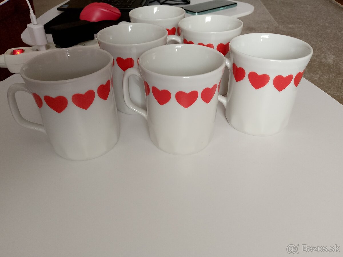 Hutné sklo, hrnčeky - 4