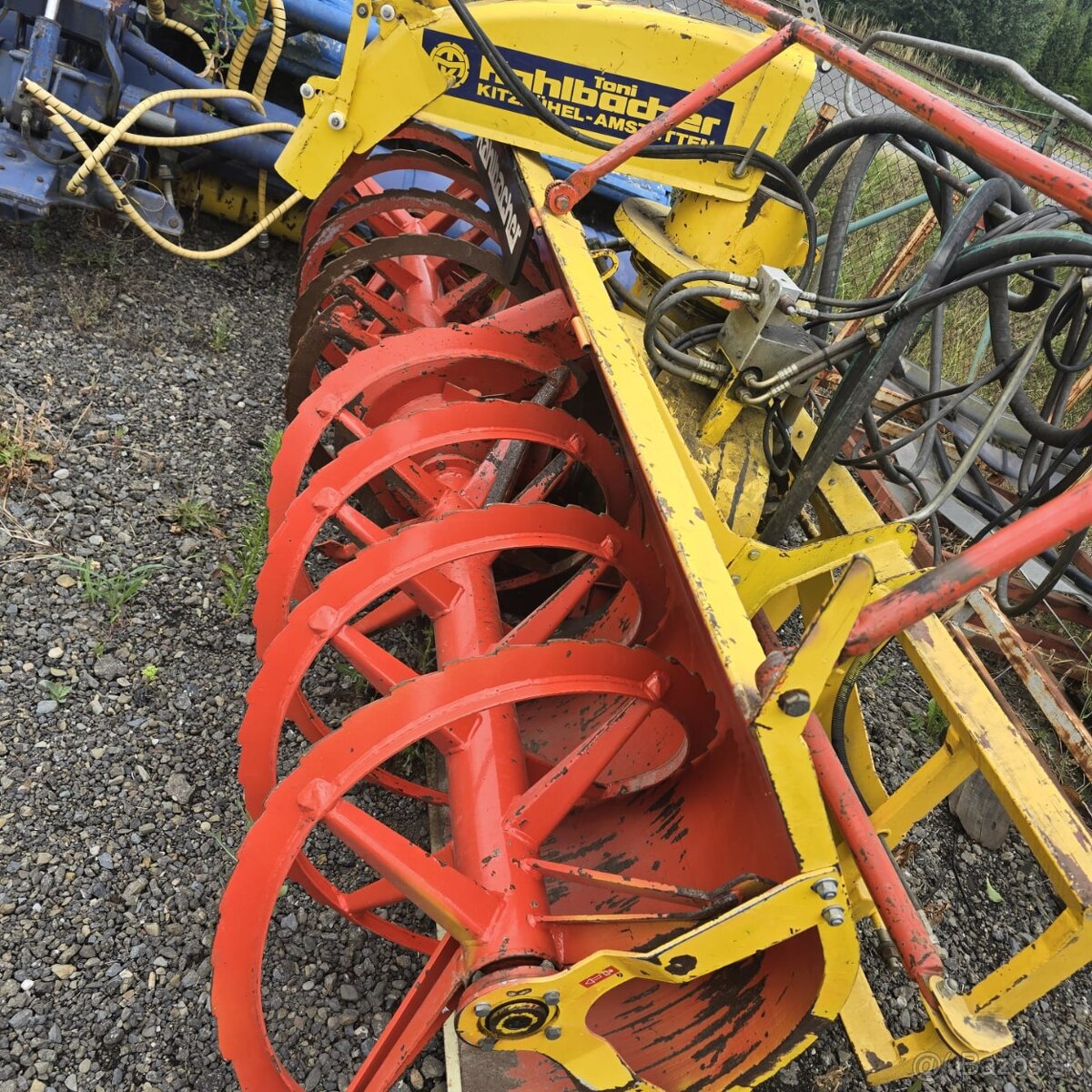 Sněžná fréza KFS 750, fréza, rolba - 4
