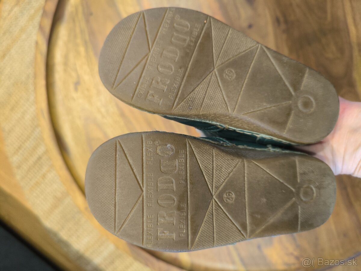 Barefoot Froddo zimné kožené topánky 26 - 4