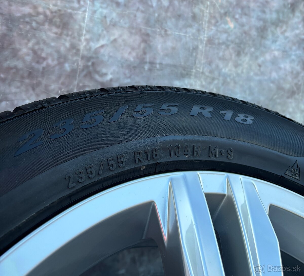 Originální Alu kola VW Tiguan 235/55/18 nepoužité - 4