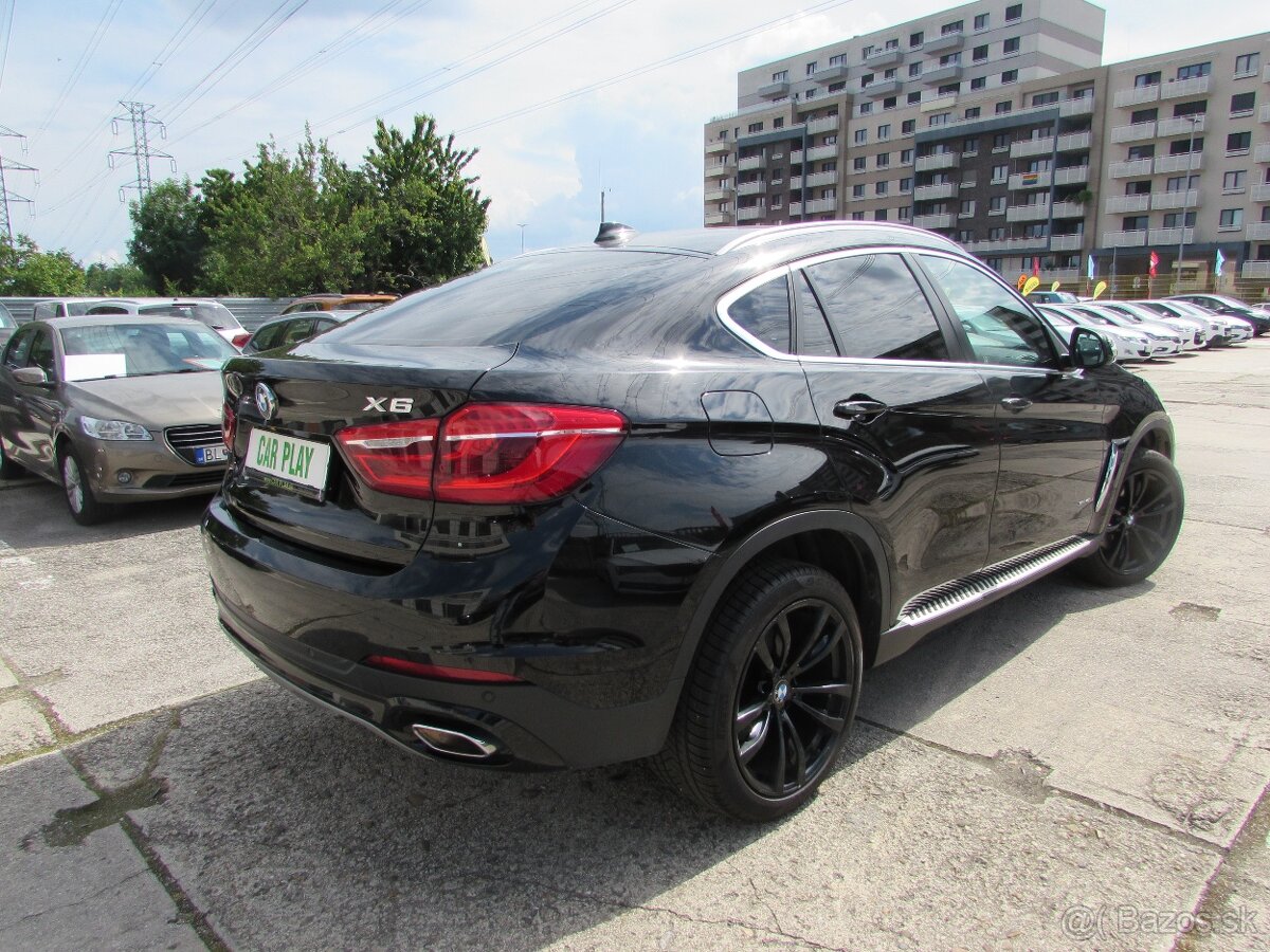 BMW X6 XDRIVE 40d, 4x4, AUTOMAT - splátka 354,-€ - 4
