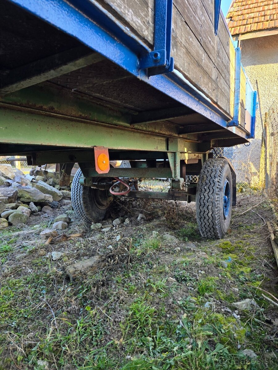 Vlečka 5t za traktor štvorkolesová - 4