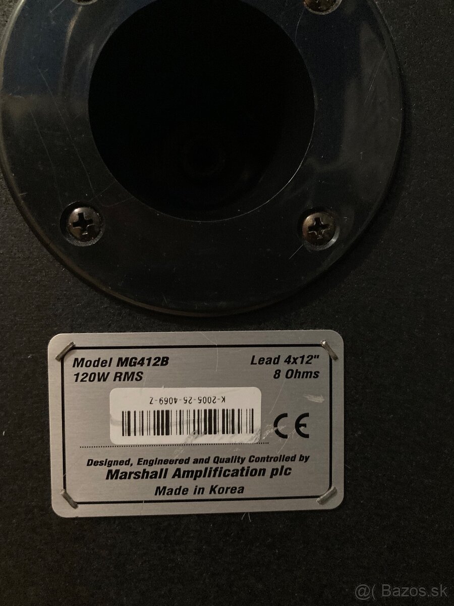 Predám Marshall MA50H a MG412B - 4