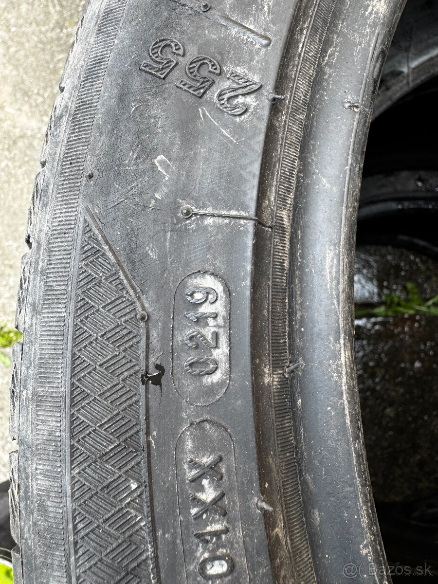Predám letne pneu Kleber 255/40 r19 - 4