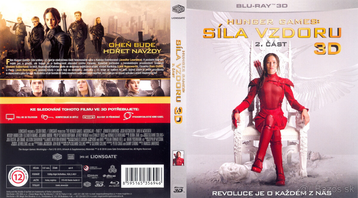 Hunger Games: Síla vzdoru 3D - len 3D - 4