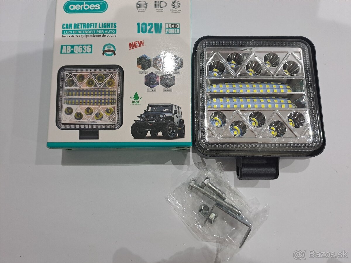 Led pracovné svetlo 102W - 4