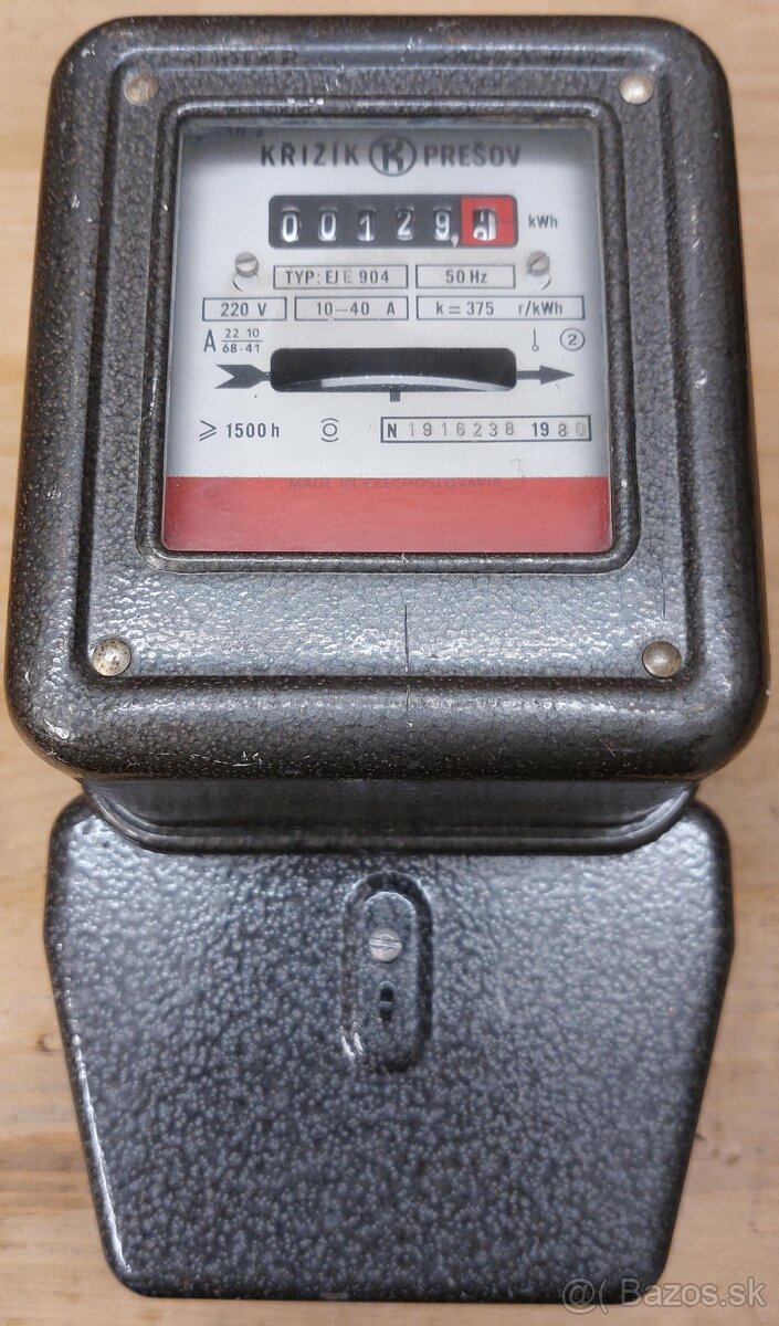 elektromer KŘIŽÍK 1-fázový - 4