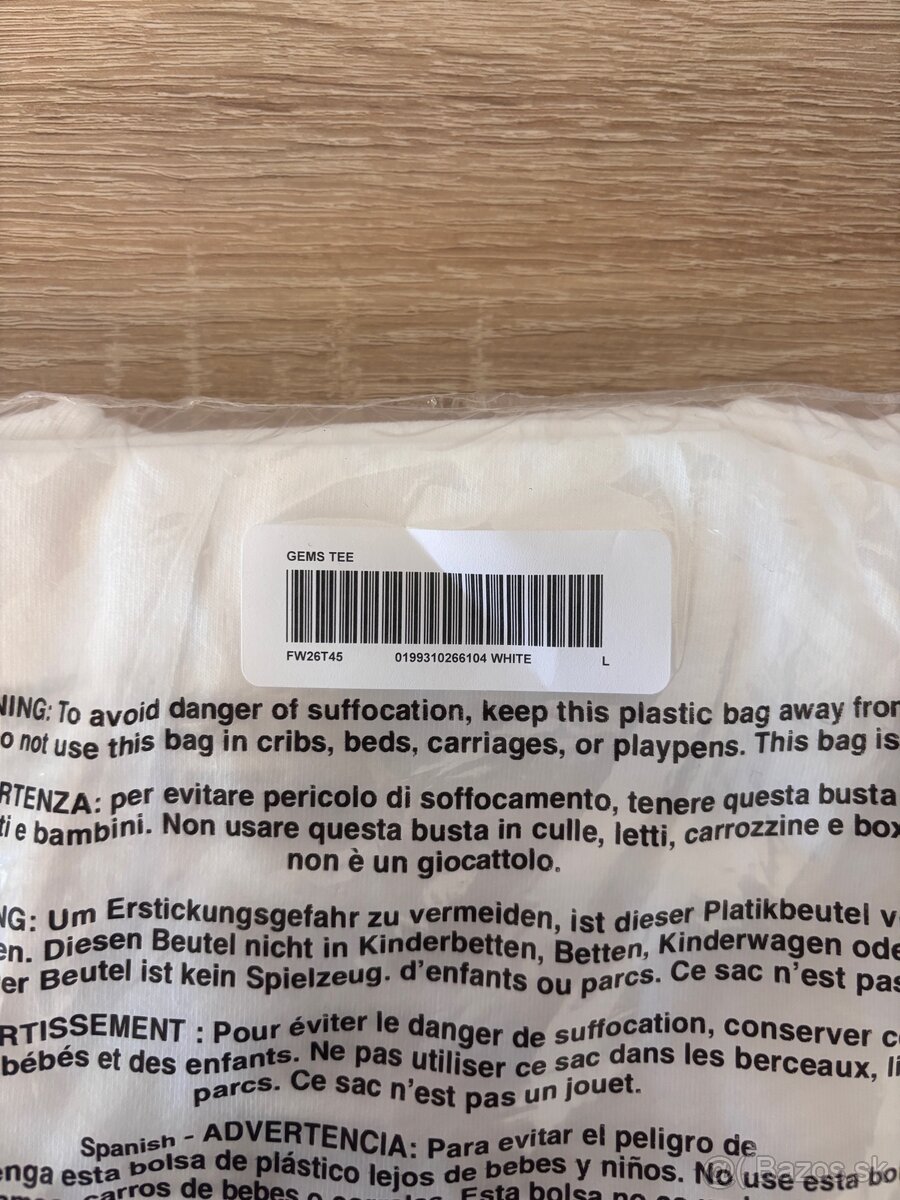 Supreme White Gems Tee - 4