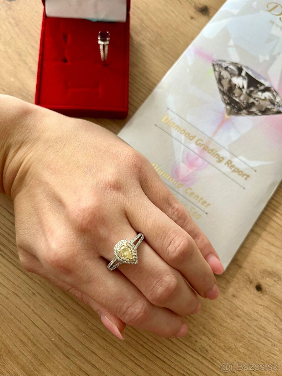 Nádherný VIANOČNÝ darček - dámske prstene s certifikátmi. - 4