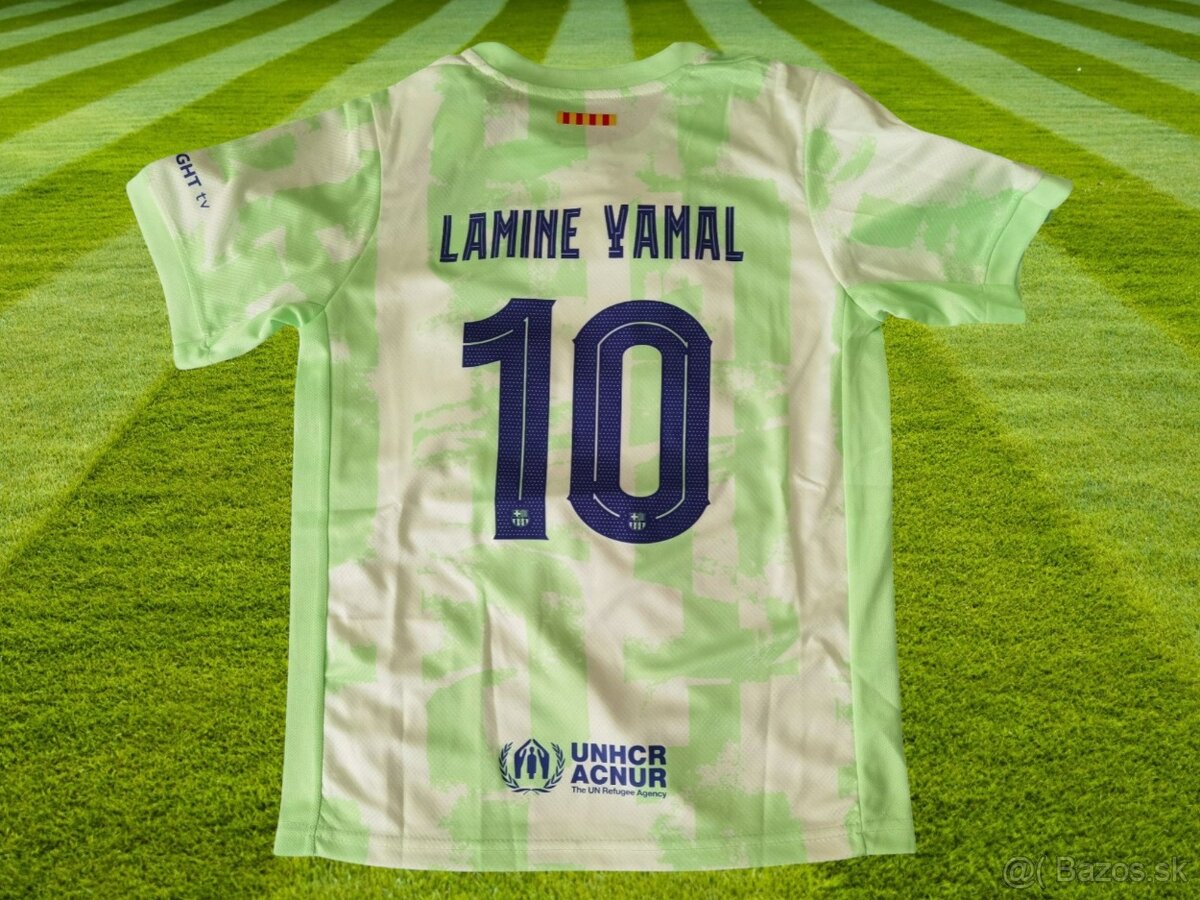 svetlozelený dres YAMAL FC Barcelona x Travis Scott - 4