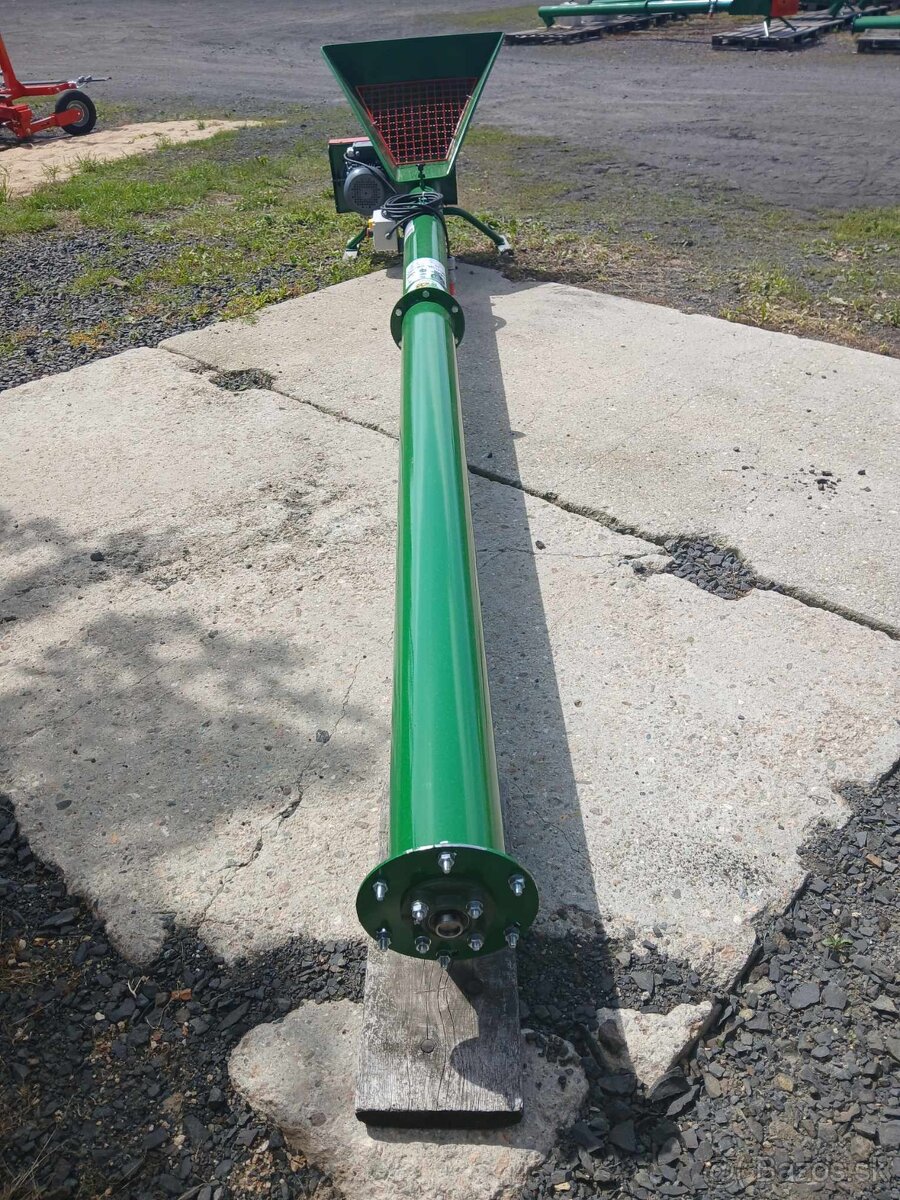 Šnekový dopravník AGRO-MR s násypkou - 4