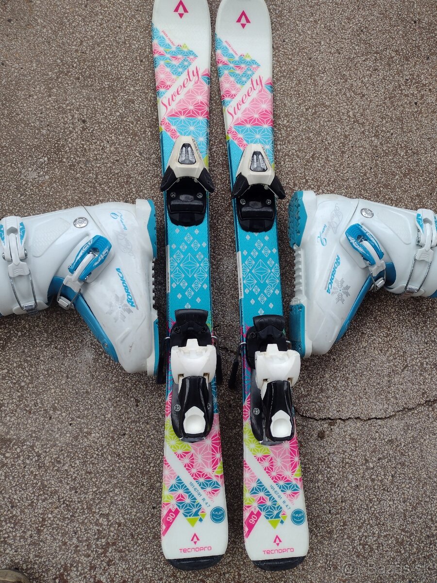 lyže 90cm,100cm - 4