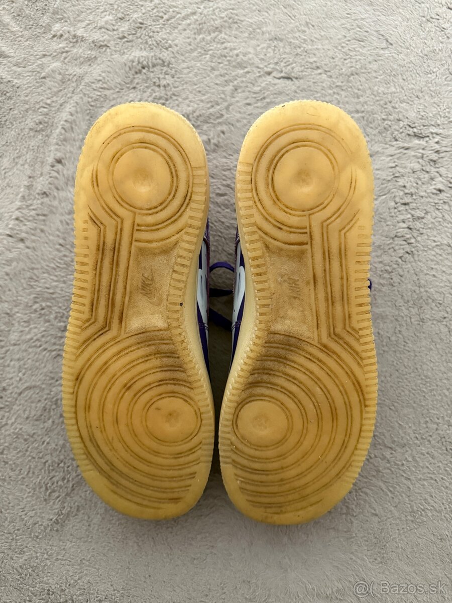 Nike AirForce Skeleton Purple - 4