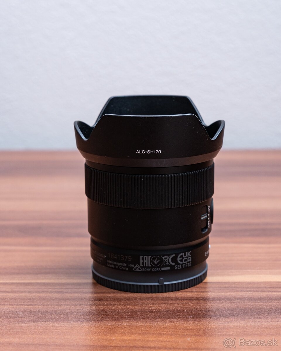 Sony 11mm f1.8 - 4