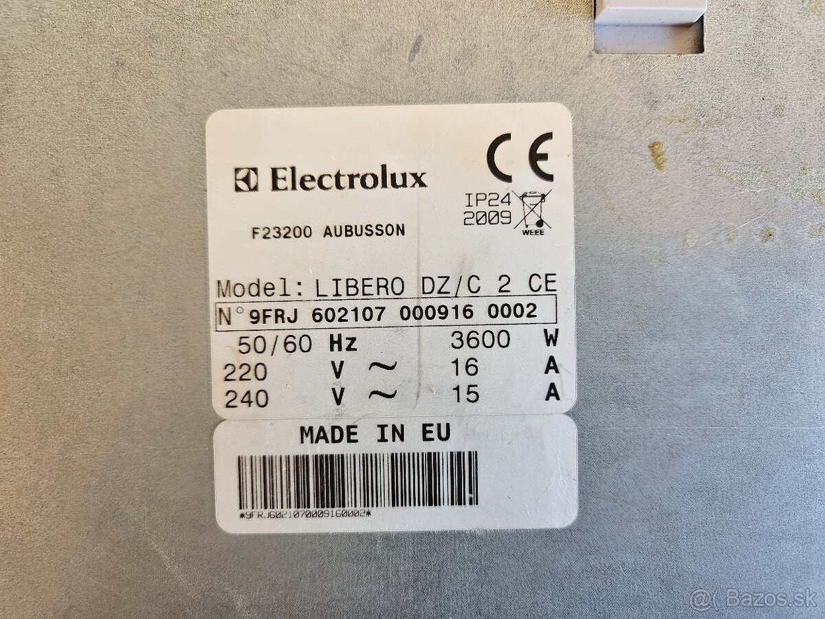 Predám kvalitnú dvoj - indukciu Electrolux - 4