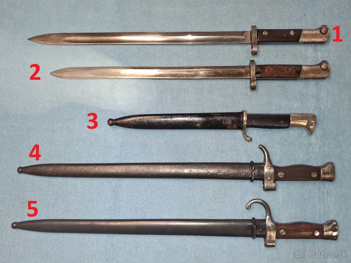 bajonety bodáky 2 - 4