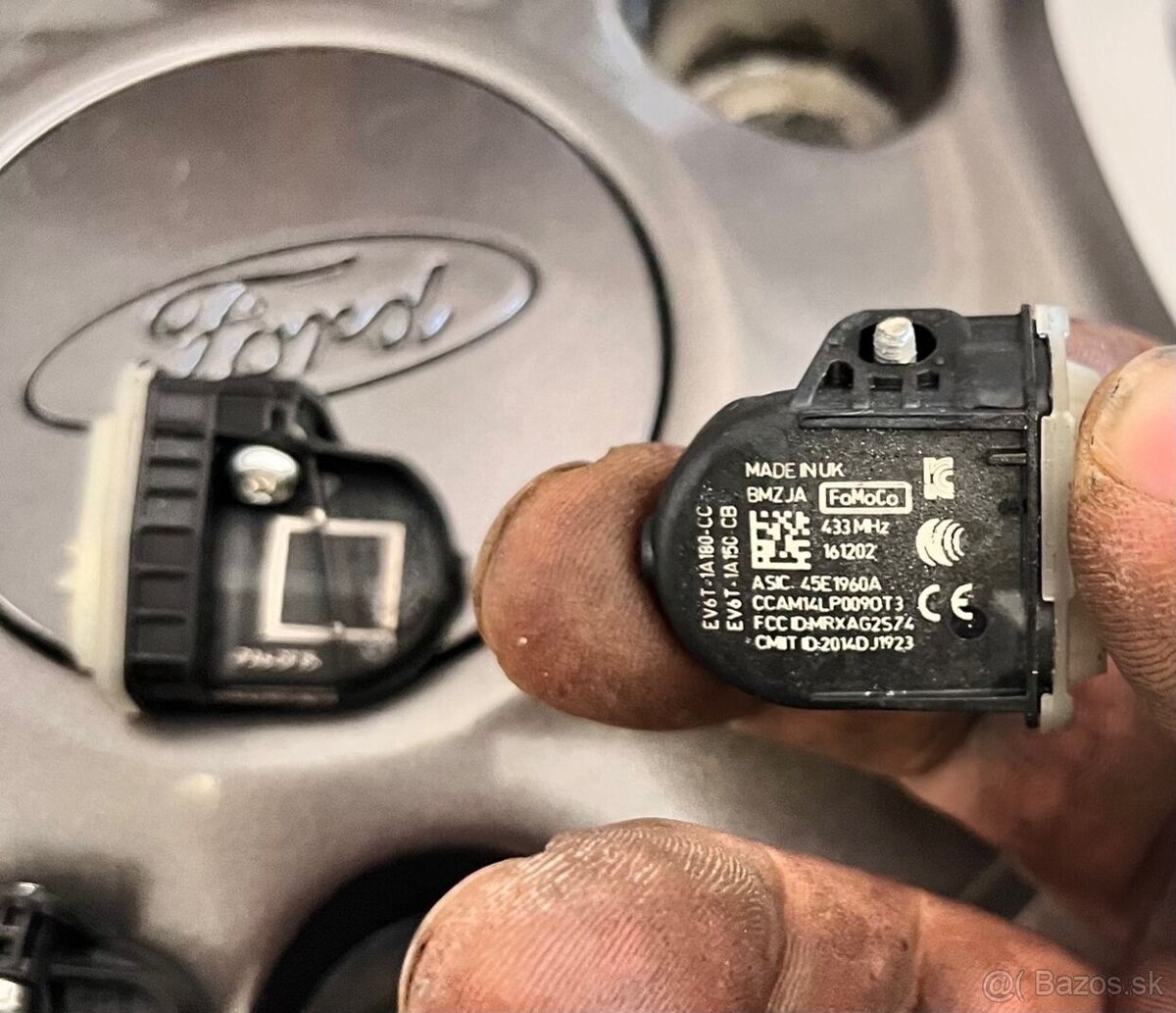 3x TPMS - senzory tlaku Ford Ranger - 4