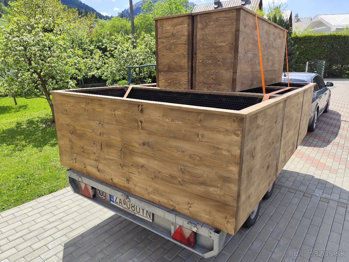 vyvýšené záhony , vyvýšený záhon - 4