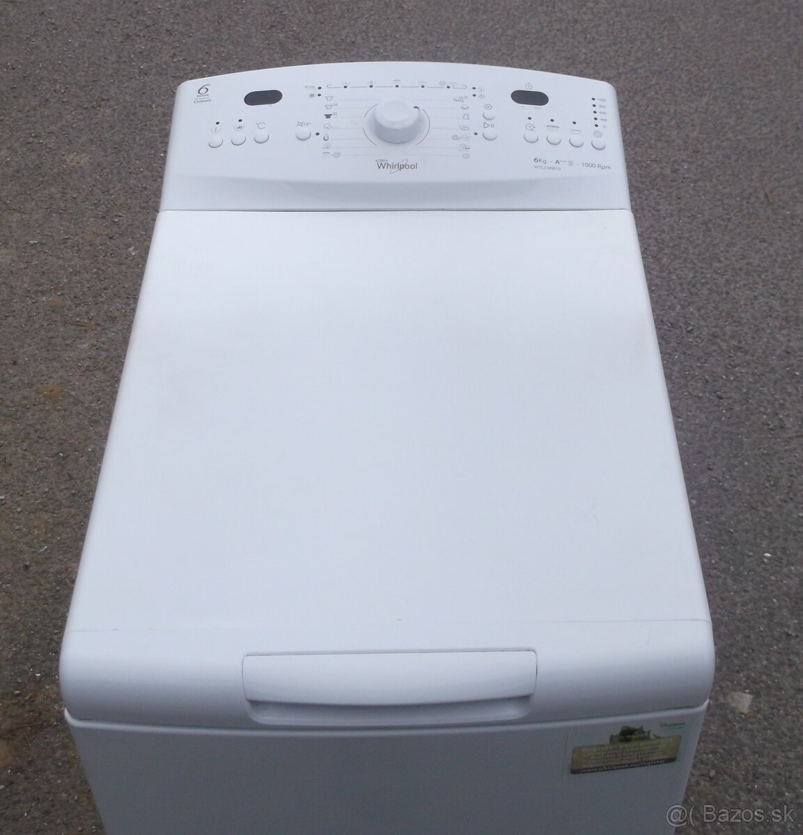 Predám plnefunkčná automatická práčka WHIRLPOOL,1200 ot./min - 4