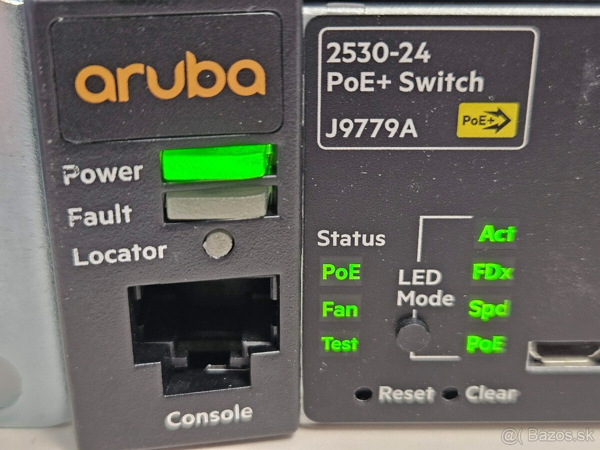 HP Aruba 2530-24 PoE+ Switch - 4