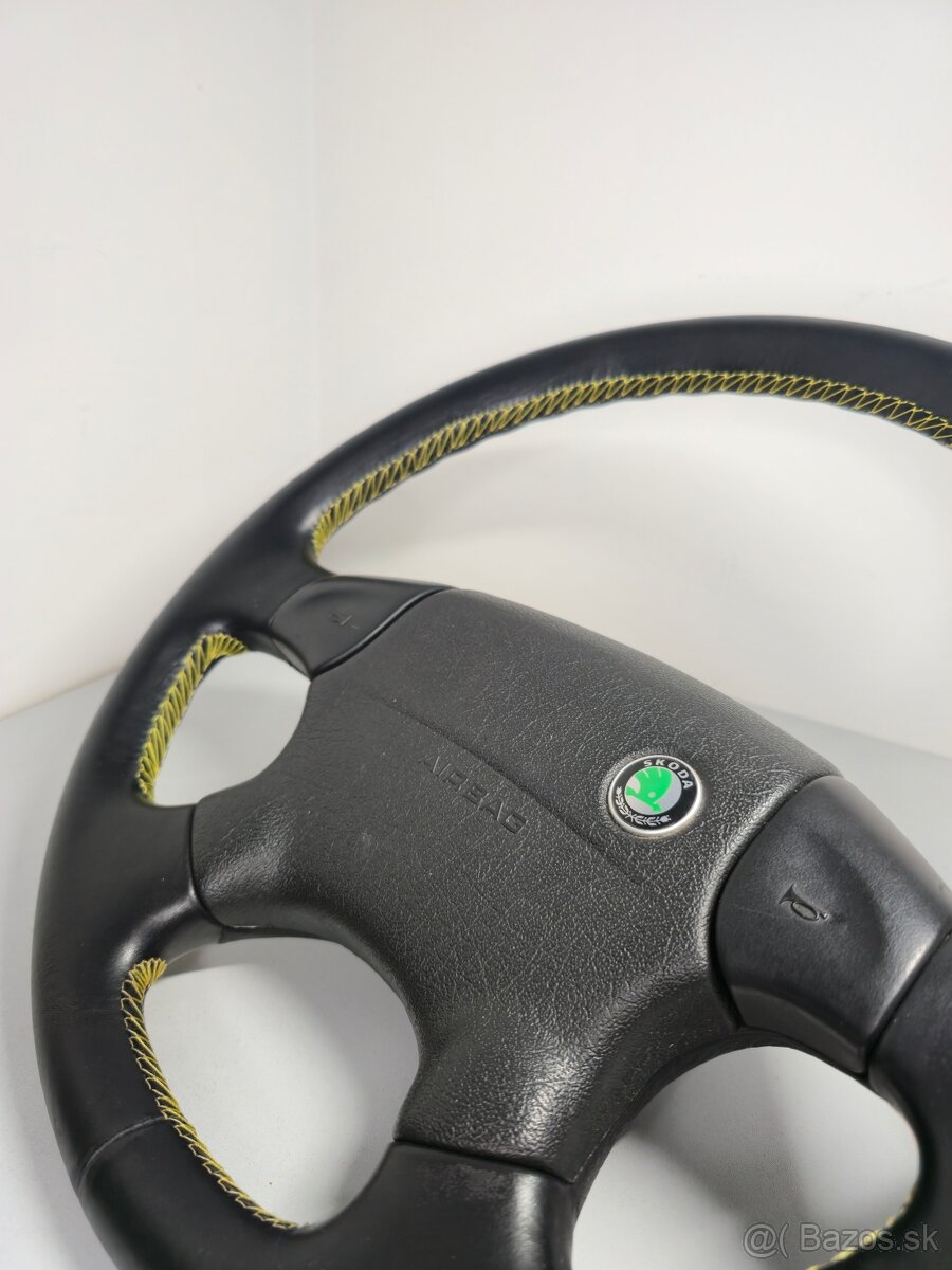 Kožený volant škoda felicia sportline colorline fun - 4