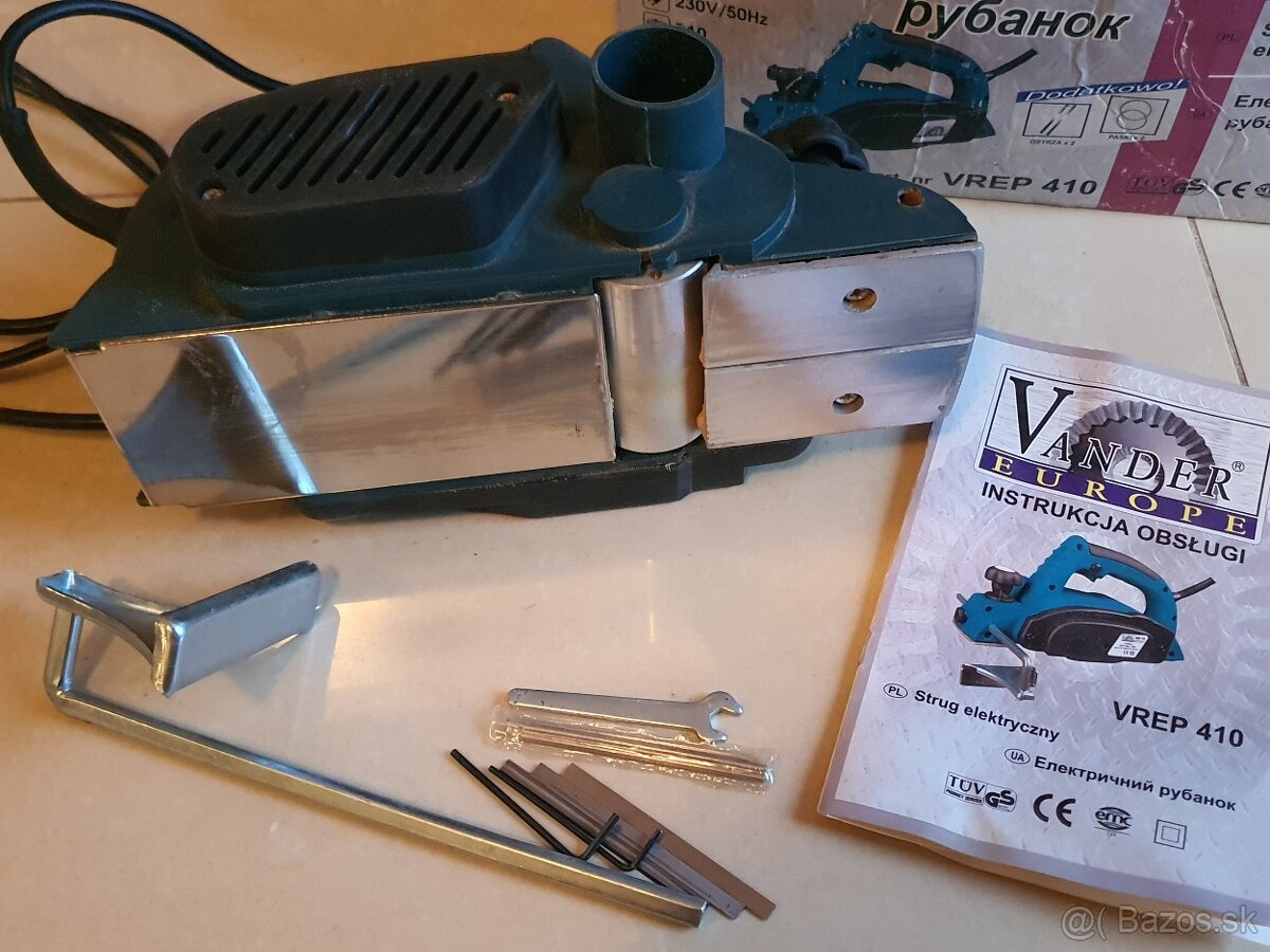 Elektrický hoblík, ručné hobíky, knechty. - 4