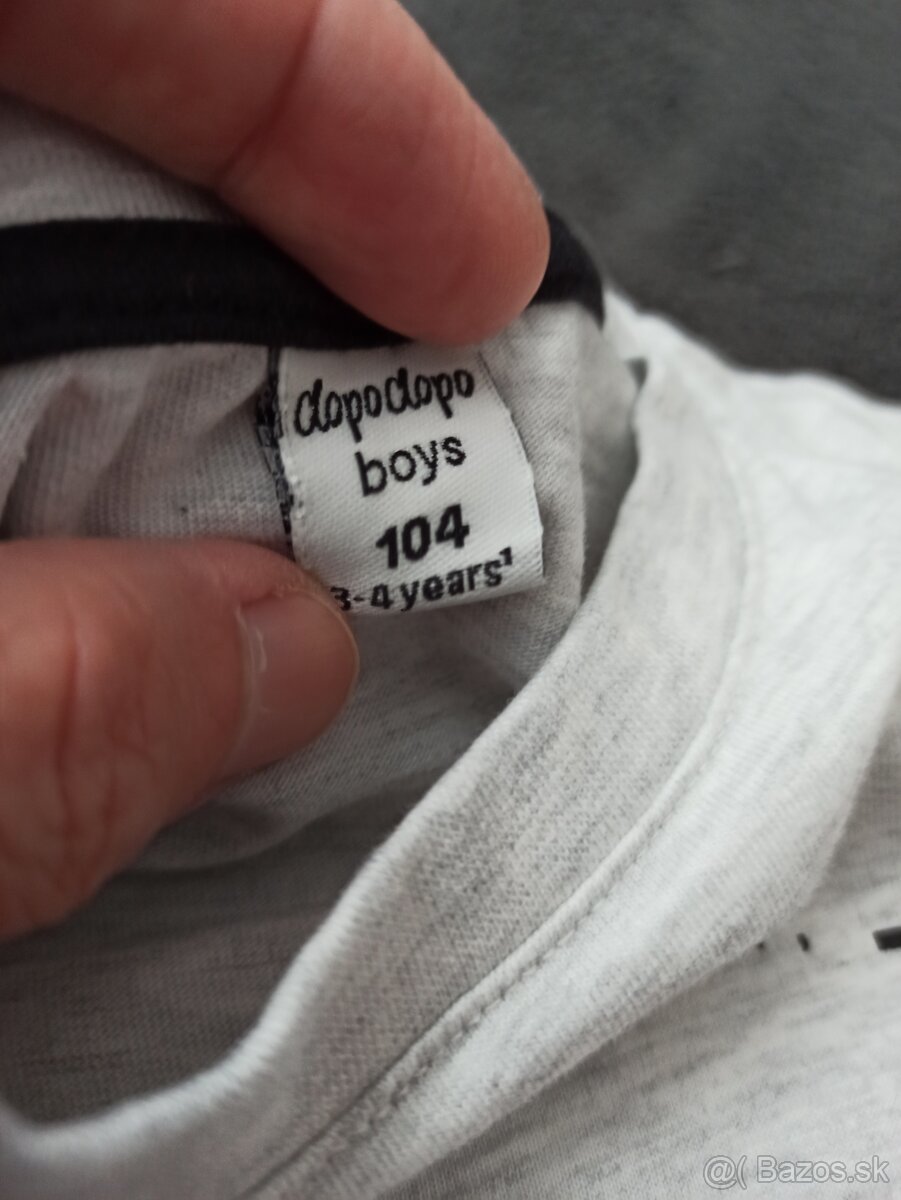 Natelníky a mikina veľ. 98/104 - 4