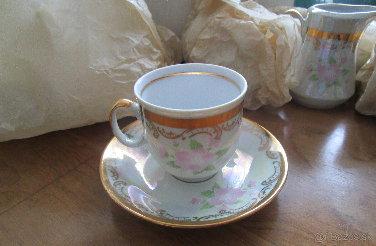 Predám čajovú súpravu, 8 dielnu - ZĽAVA - 4