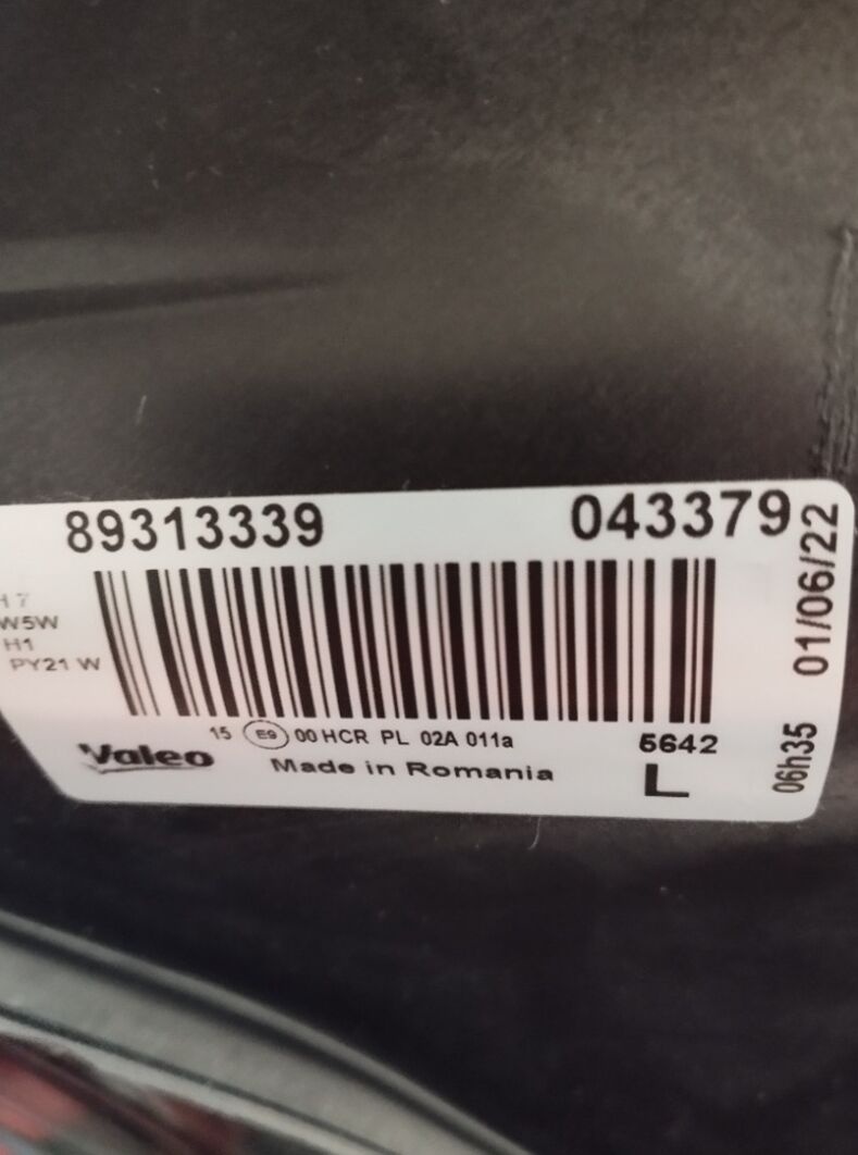 OPEL Světlomet VALEO 043379 - 4