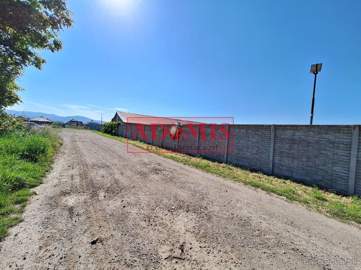 ADOMIS - predáme stavebný pozemok Seňa 585m2,len 15min. z K - 4