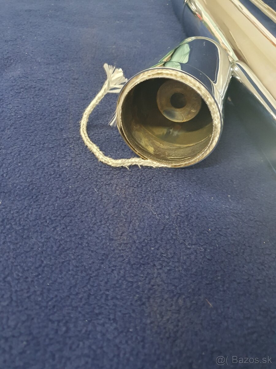 NOVÝ Výfuk JAWA Pionier 20-21 dutnik trojdielny - 4