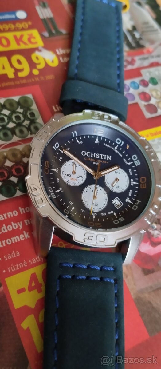 perfektní pilotské hodinky OCHSTIN CHRONOGRAF - 4