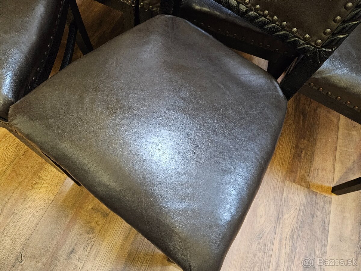 kožené stoličky - 4