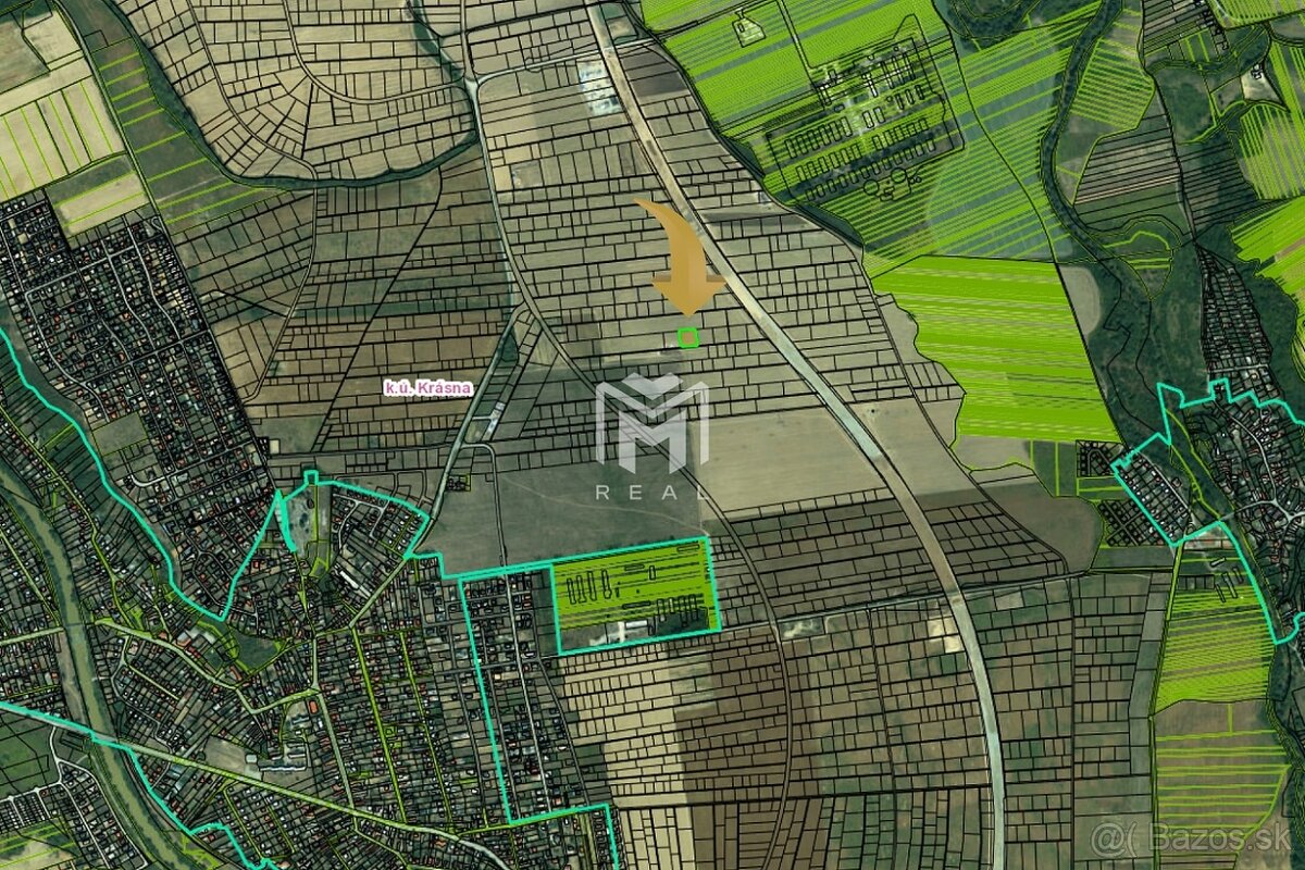 POZEMOK KOŠICE–KRÁSNA NA BUDÚCU VÝSTAVBU - 4