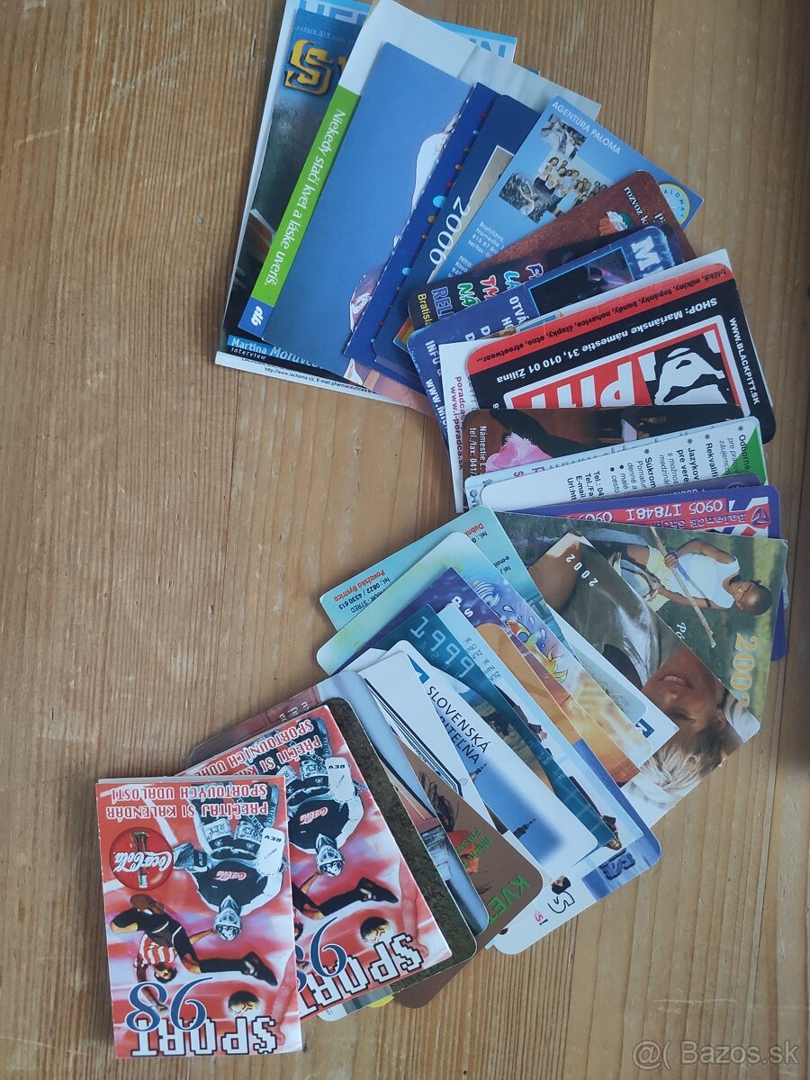 Predam zberatelske kalendare, kalendariky a vlajocky - 4