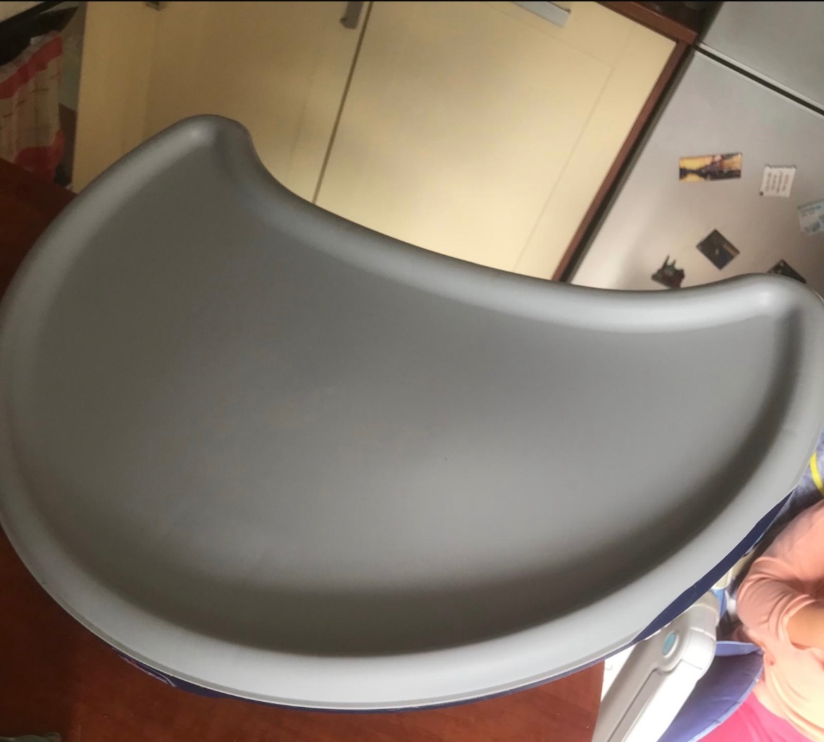 Polohovateľná jedálenská stolička chicco - 4