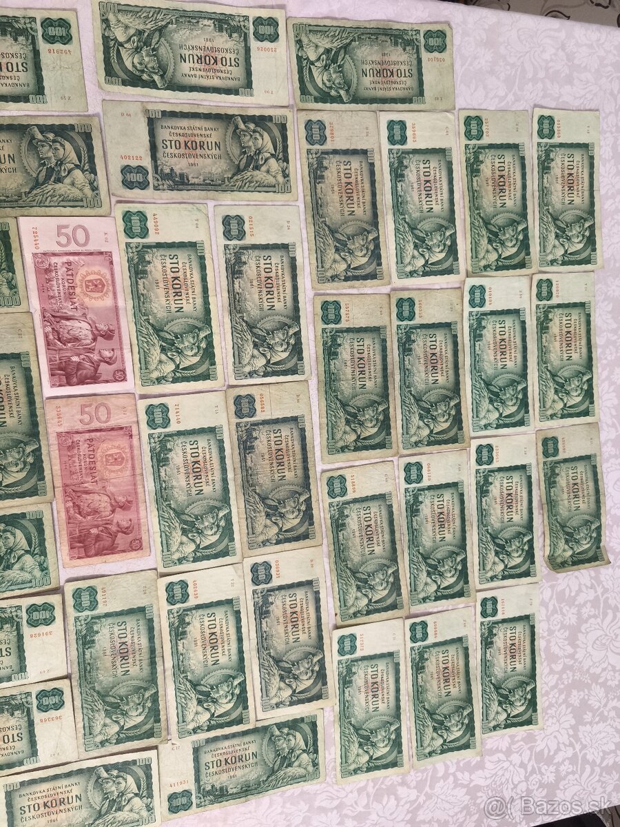 Predám staré slovenské bankovky - 4