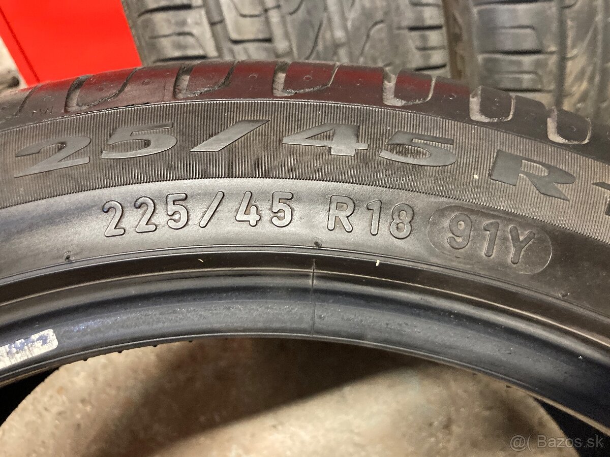 Pirelli letné 225/45R18 - 4ks - 4